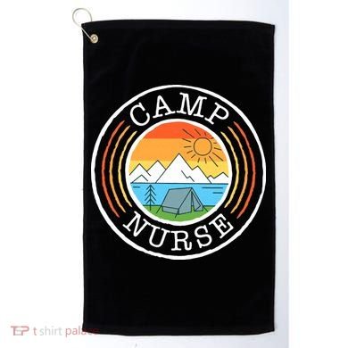 Funny Camp Nurses For Summer Camp Nurse Nursing Golf Towel