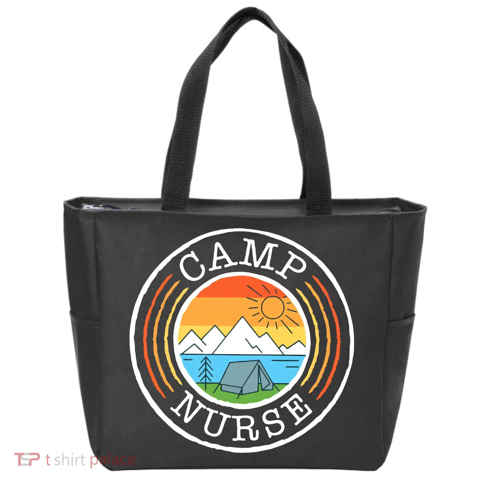 Funny Camp Nurses For Summer Camp Nurse Nursing Tote Bag