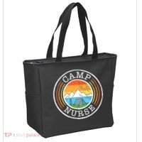 Funny Camp Nurses For Summer Camp Nurse Nursing Tote Bag thumb 2