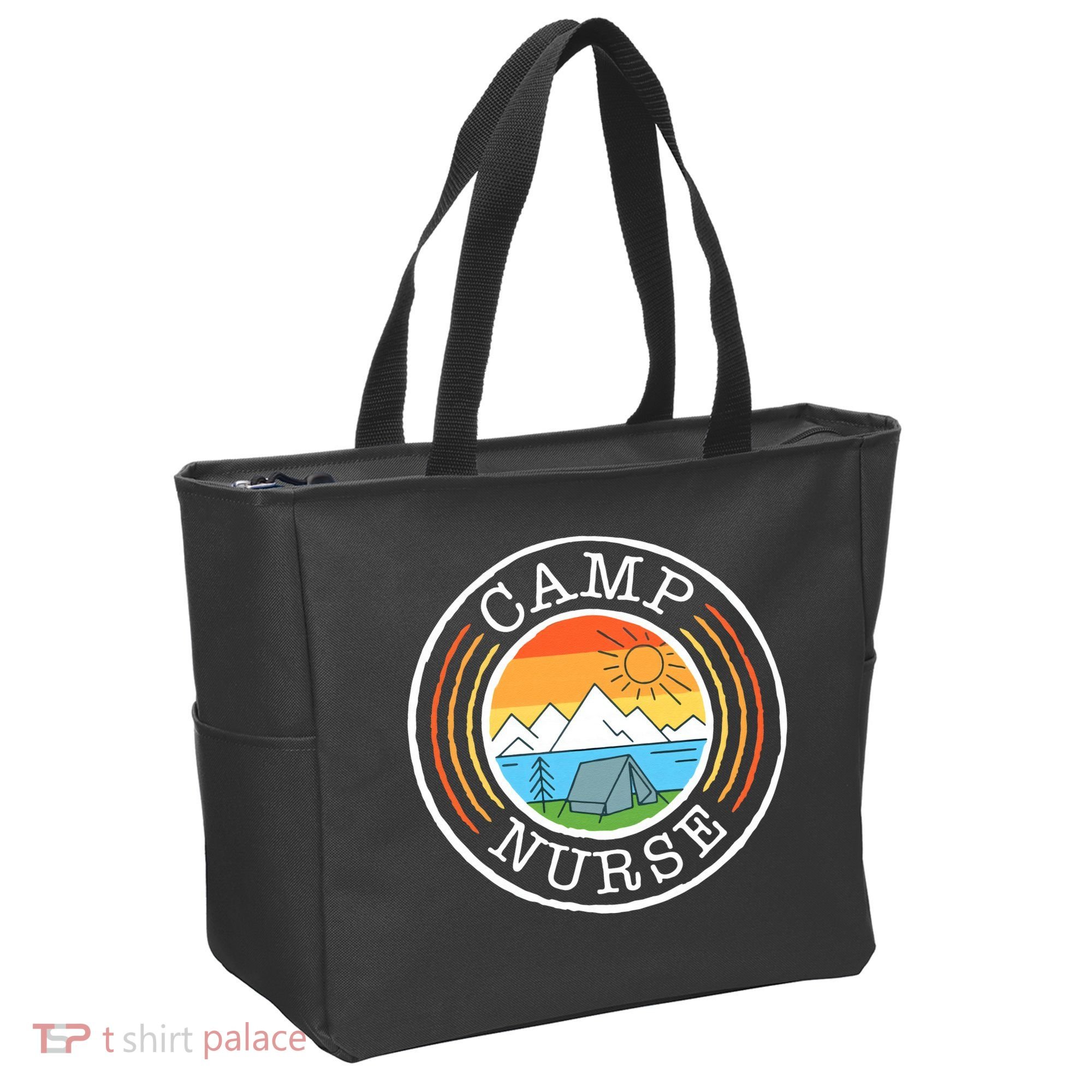Funny Camp Nurses For Summer Camp Nurse Nursing Tote Bag