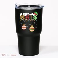 Funny Chest Nuts Couples Christmas Chestnuts Adult Tumbler thumb 0