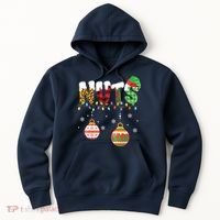 Funny Chest Nuts Couples Christmas Chestnuts Adult Hoodie thumb 0