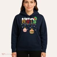 Funny Chest Nuts Couples Christmas Chestnuts Adult Hoodie thumb 5