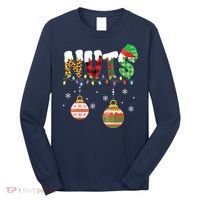 Funny Chest Nuts Couples Christmas Chestnuts Adult Long Sleeve Shirt thumb 0