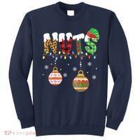 Funny Chest Nuts Couples Christmas Chestnuts Adult Sweatshirt thumb 0