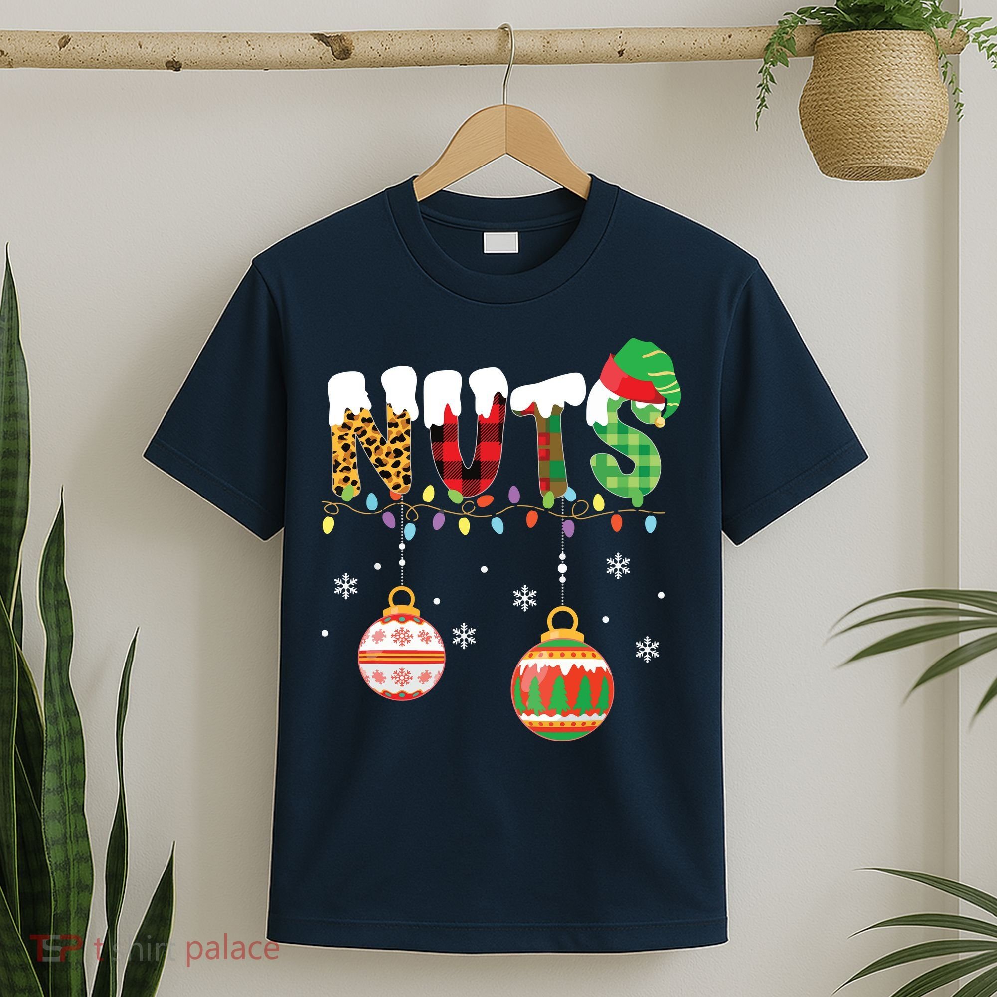 Funny Chest Nuts Couples Christmas Chestnuts Adult T-Shirt