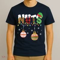 Funny Chest Nuts Couples Christmas Chestnuts Adult T-Shirt thumb 3