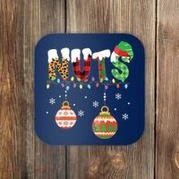 Funny Chest Nuts Couples Christmas Chestnuts Adult Coaster thumb 0