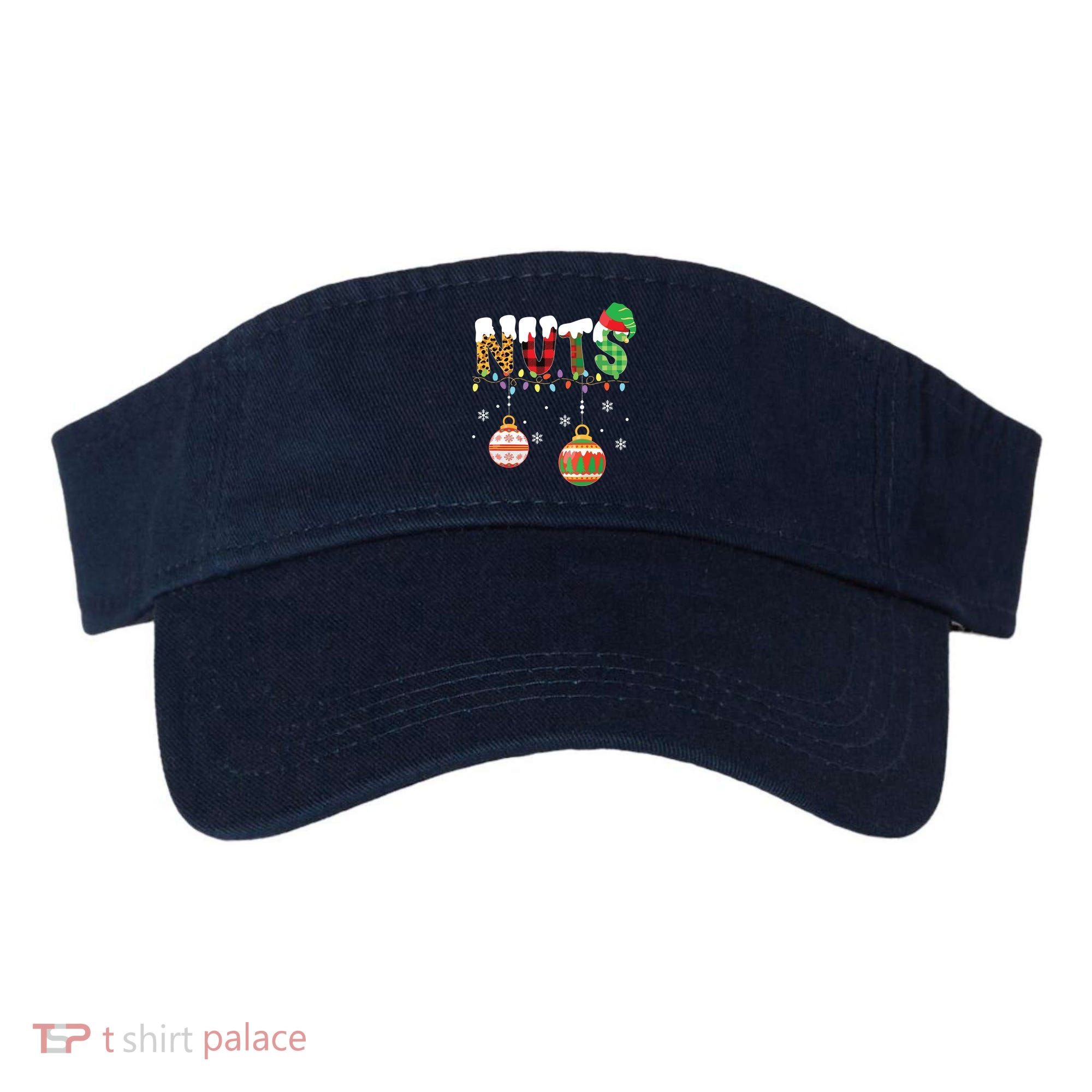 Funny Chest Nuts Couples Christmas Chestnuts Adult Visor