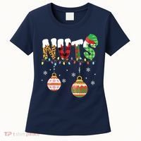 Funny Chest Nuts Couples Christmas Chestnuts Adult Women's T-Shirt thumb 0