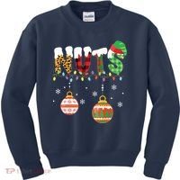 Funny Chest Nuts Couples Christmas Chestnuts Adult Kids Sweatshirt thumb 0