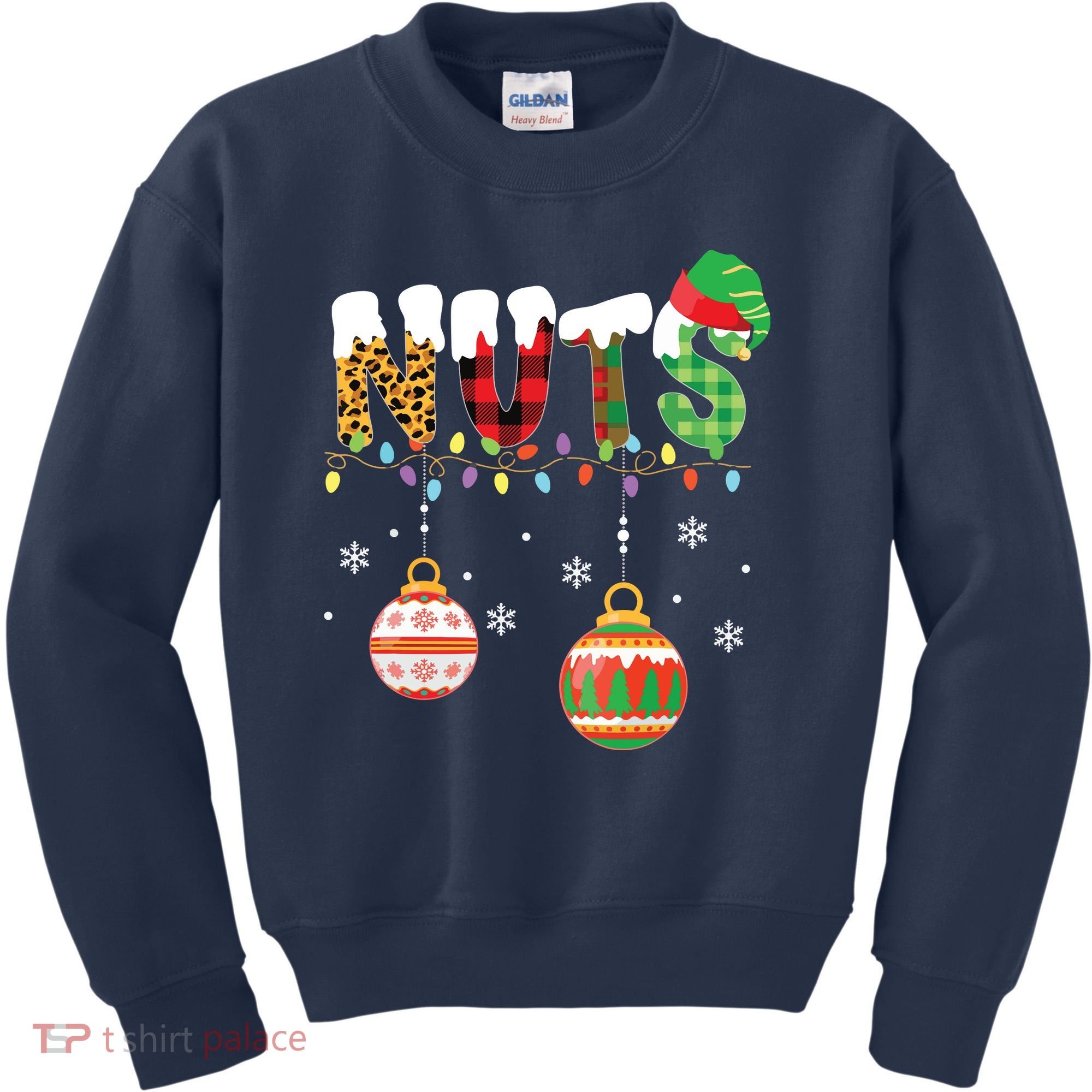 Funny Chest Nuts Couples Christmas Chestnuts Adult Kids Sweatshirt