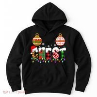 Funny Chest Nuts Couples Christmas Chestnuts Adult Matching Hoodie thumb 0