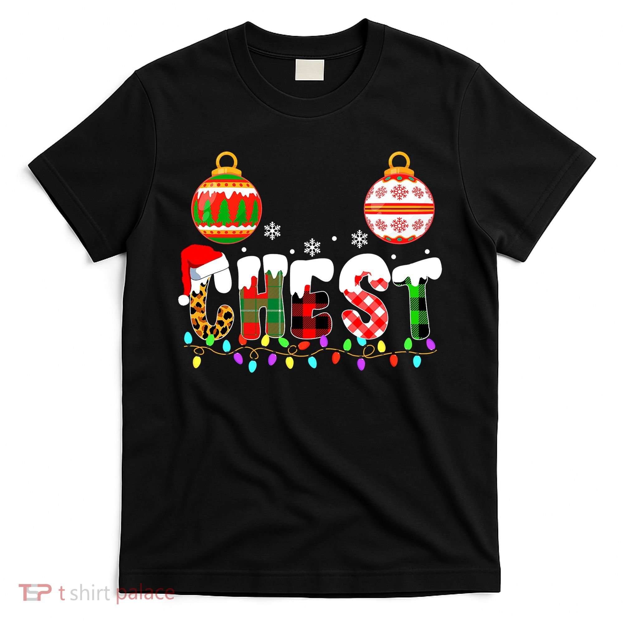 Funny Chest Nuts Couples Christmas Chestnuts Adult Matching T-Shirt