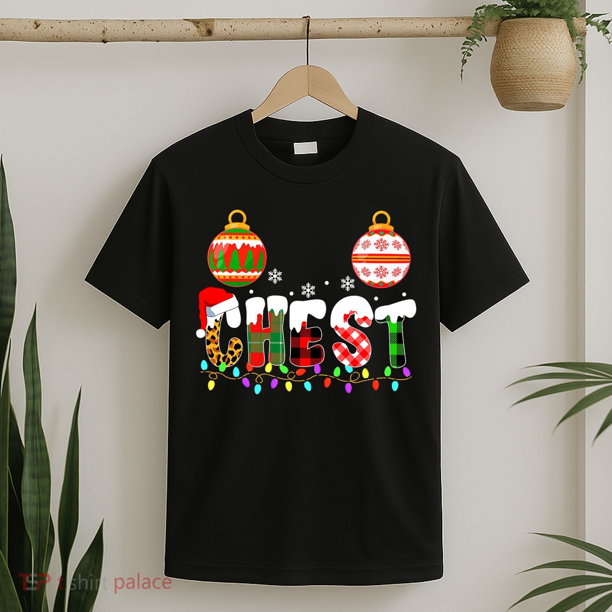 Funny Chest Nuts Couples Christmas Chestnuts Adult Matching T-Shirt