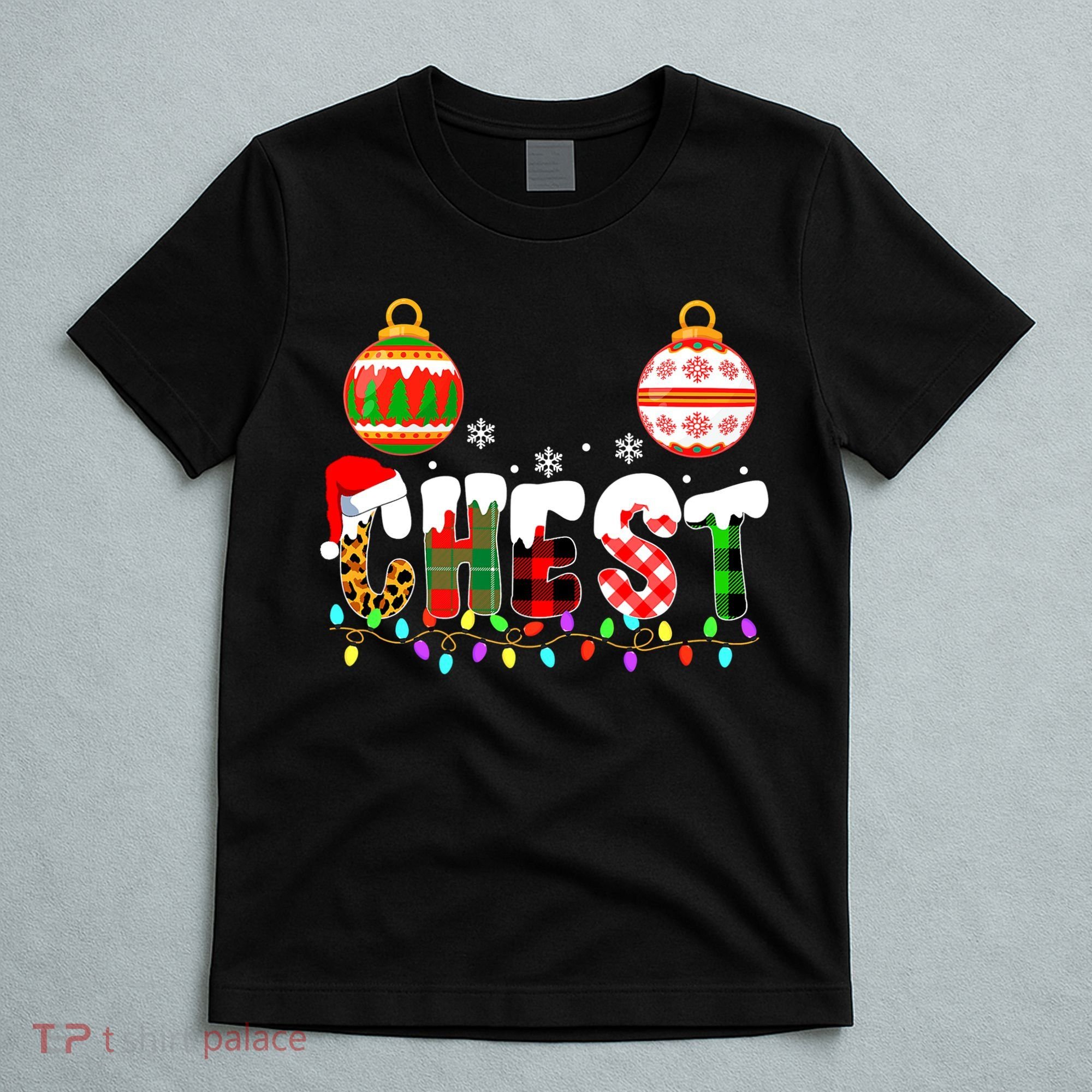 Funny Chest Nuts Couples Christmas Chestnuts Adult Matching T-Shirt