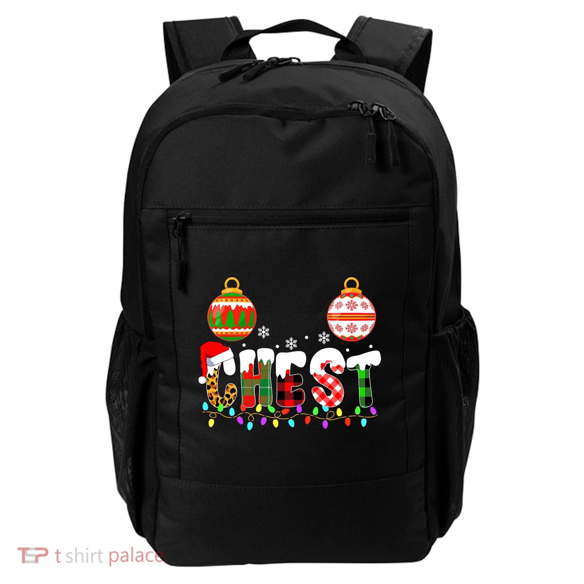 Funny Chest Nuts Couples Christmas Chestnuts Adult Matching Backpack
