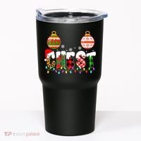 Funny Chest Nuts Couples Christmas Chestnuts Adult Matching Tumbler thumb 0