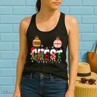 Funny Chest Nuts Couples Christmas Chestnuts Adult Matching Women's Tank Top thumb 2