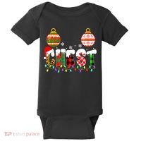 Funny Chest Nuts Couples Christmas Chestnuts Adult Matching Baby Bodysuit thumb 0