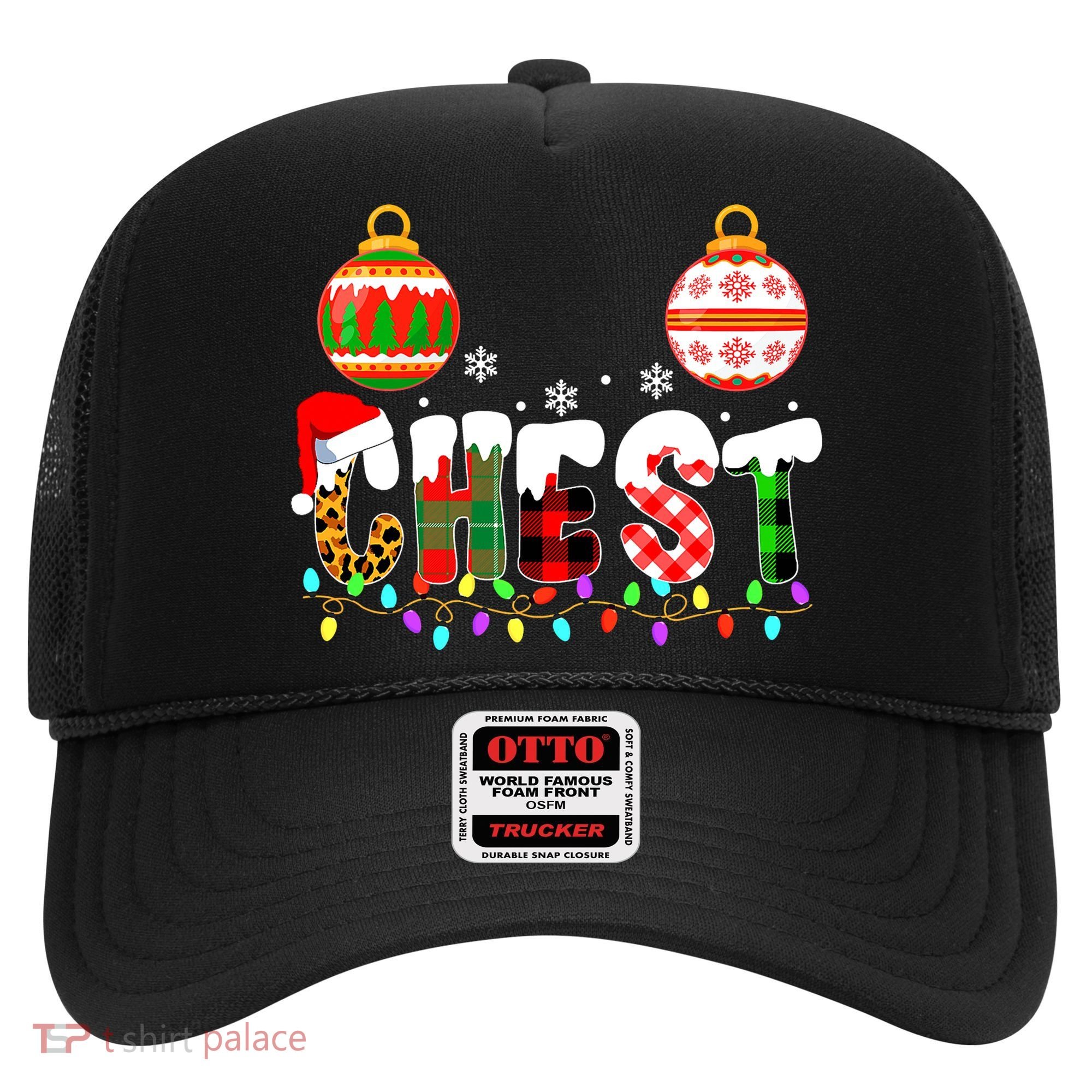 Funny Chest Nuts Couples Christmas Chestnuts Adult Matching Hat