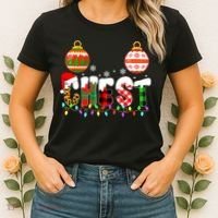 Funny Chest Nuts Couples Christmas Chestnuts Adult Matching Women's T-Shirt thumb 2