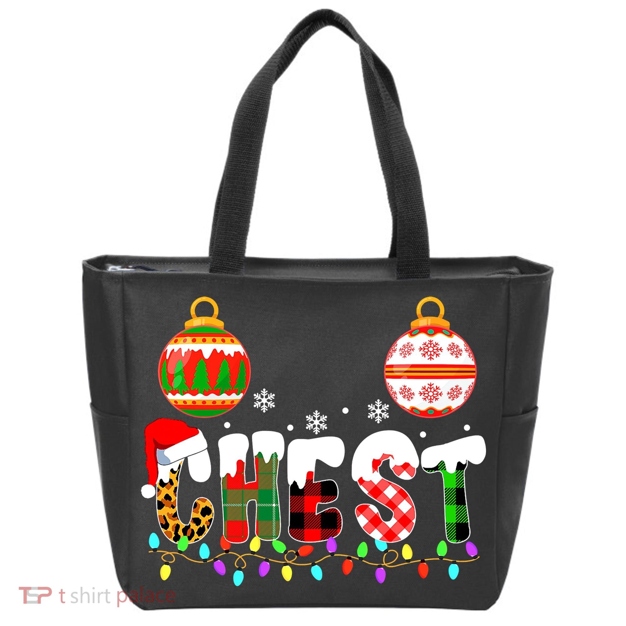 Funny Chest Nuts Couples Christmas Chestnuts Adult Matching Tote Bag
