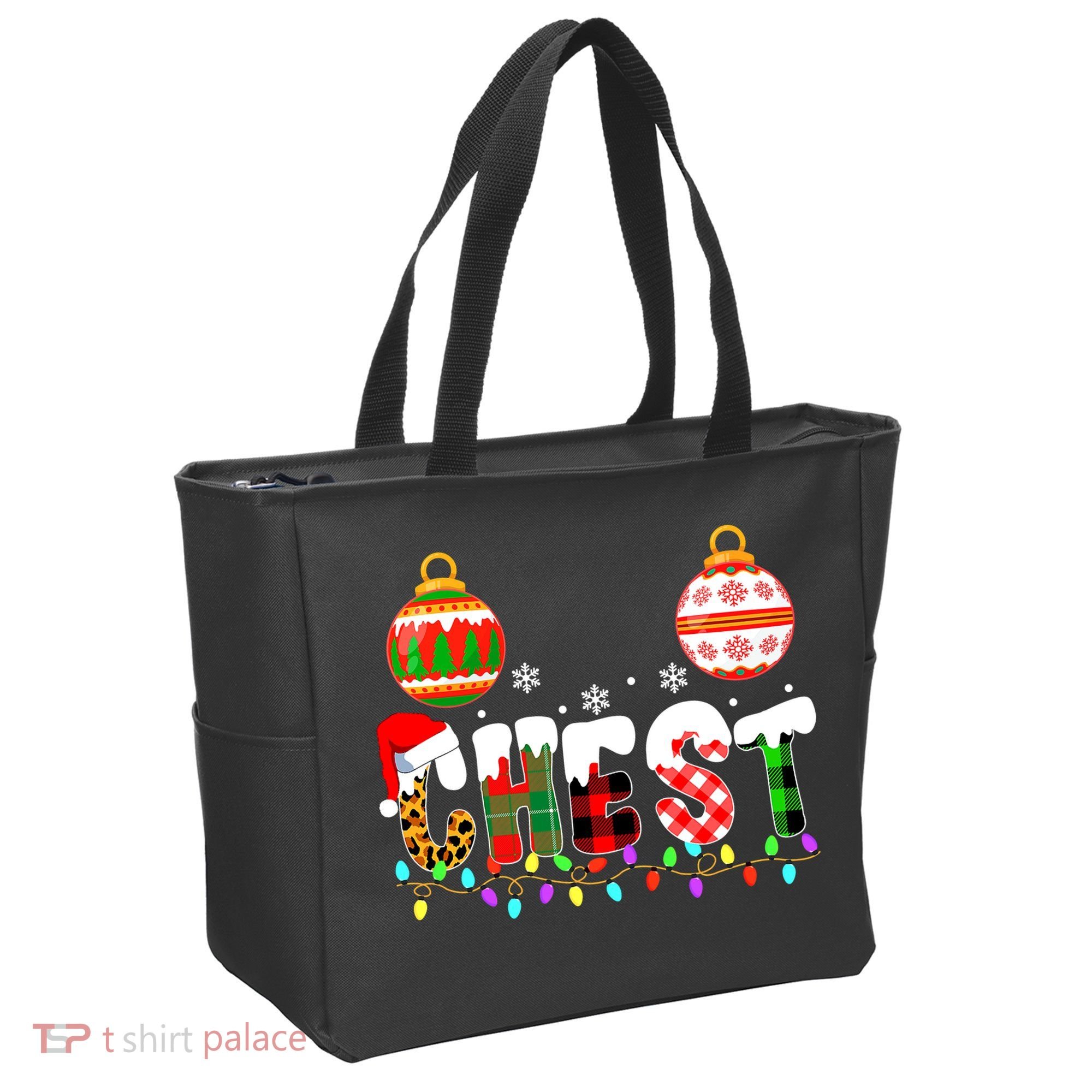 Funny Chest Nuts Couples Christmas Chestnuts Adult Matching Tote Bag