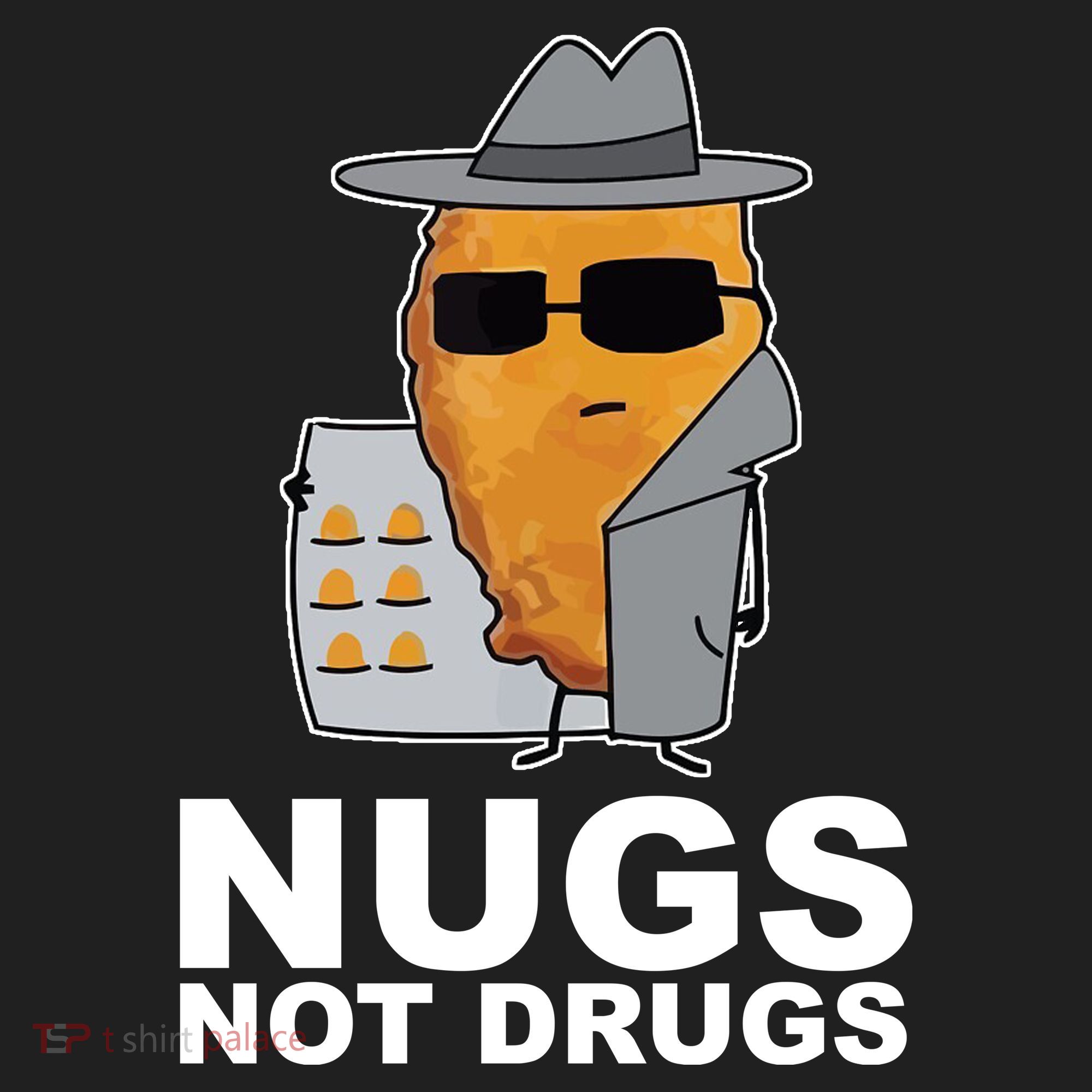 Funny Chicken Nuggets Nugs Not Drugs Beanie