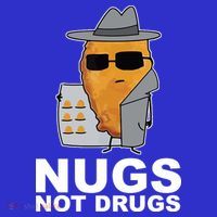 Funny Chicken Nuggets Nugs Not Drugs Women's Tank Top thumb 5
