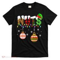 Funny Chest Nuts Couples Christmas Chestnuts Adult Matching T-Shirt thumb 0