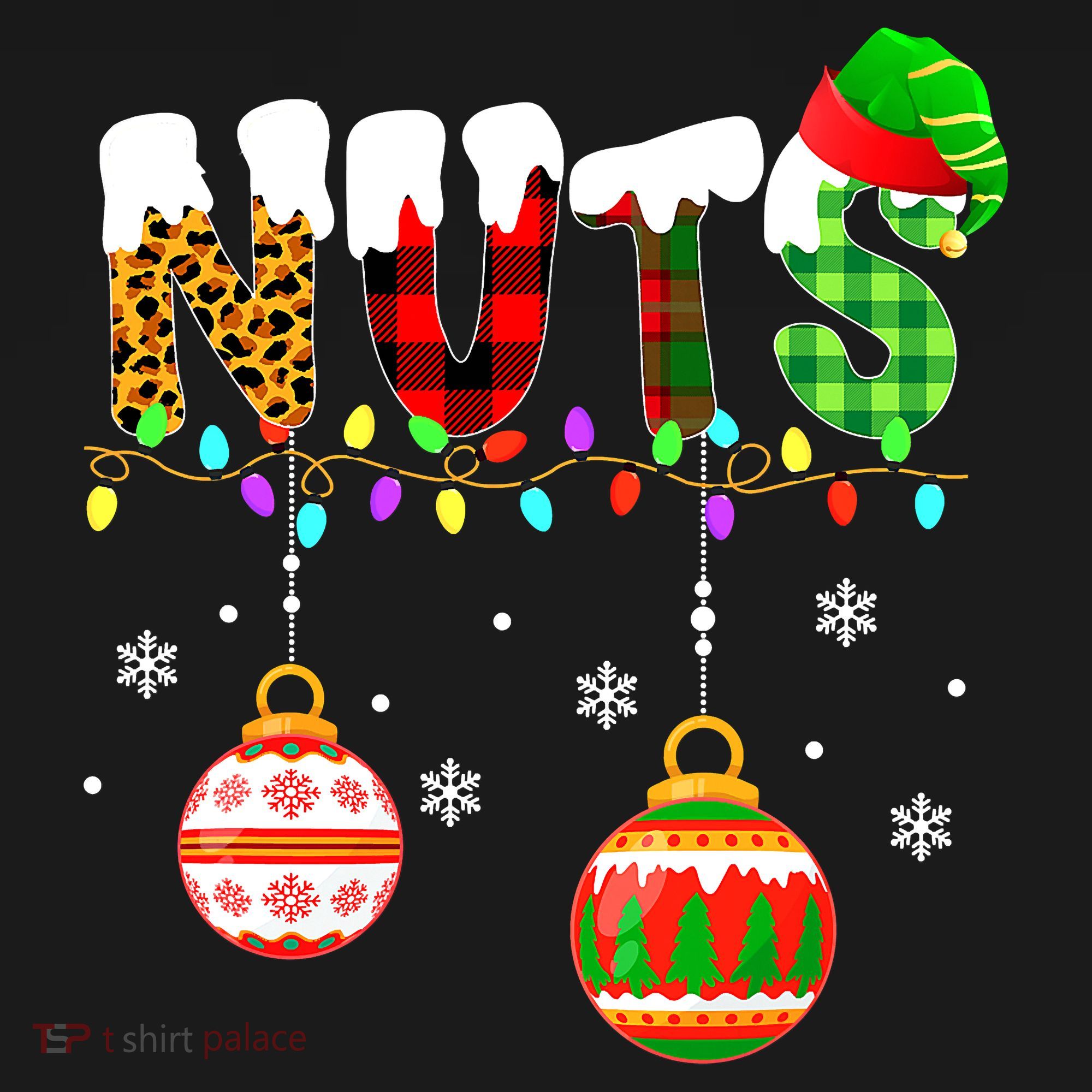 Funny Chest Nuts Couples Christmas Chestnuts Adult Matching T-Shirt