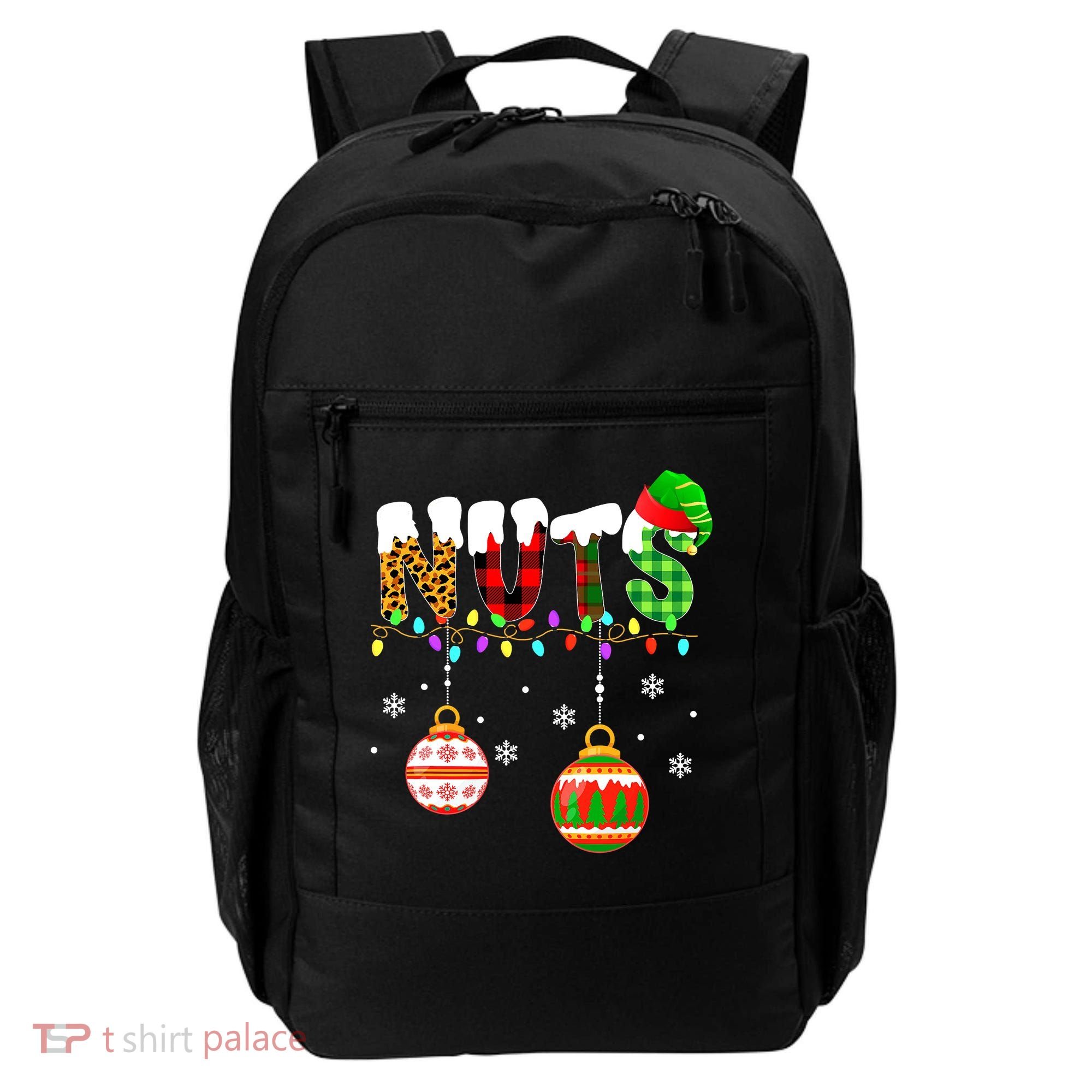 Funny Chest Nuts Couples Christmas Chestnuts Adult Matching Backpack