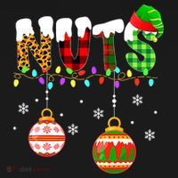 Funny Chest Nuts Couples Christmas Chestnuts Adult Matching Women's Hoodie thumb 2