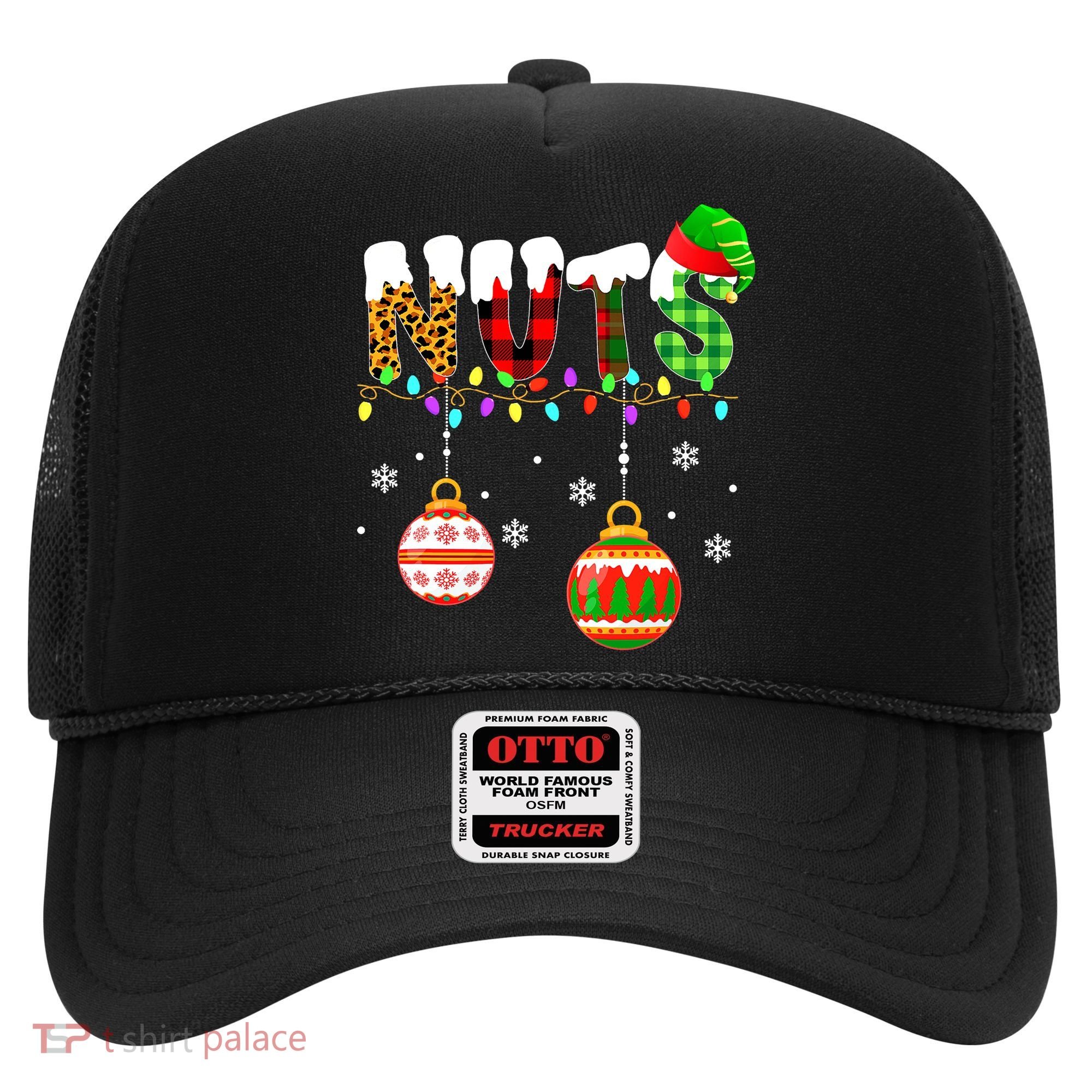 Funny Chest Nuts Couples Christmas Chestnuts Adult Matching Hat