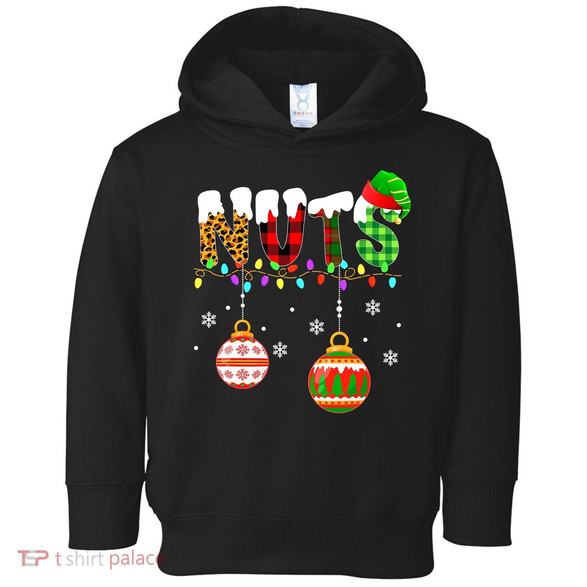 Funny Chest Nuts Couples Christmas Chestnuts Adult Matching Toddler Hoodie