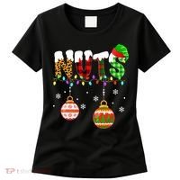 Funny Chest Nuts Couples Christmas Chestnuts Adult Matching Women's T-Shirt thumb 0