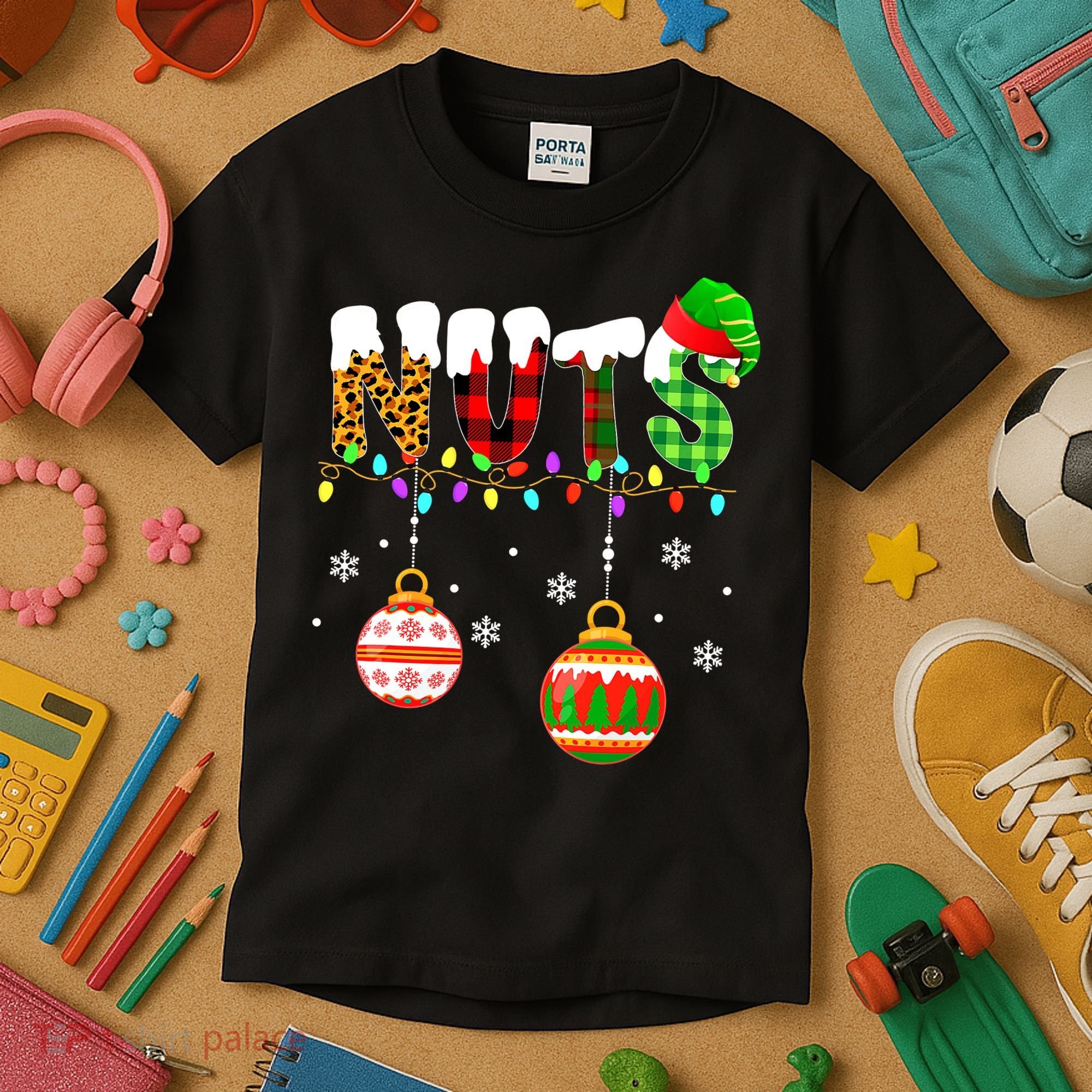 Funny Chest Nuts Couples Christmas Chestnuts Adult Matching Kids T-Shirt