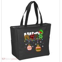 Funny Chest Nuts Couples Christmas Chestnuts Adult Matching Tote Bag thumb 2
