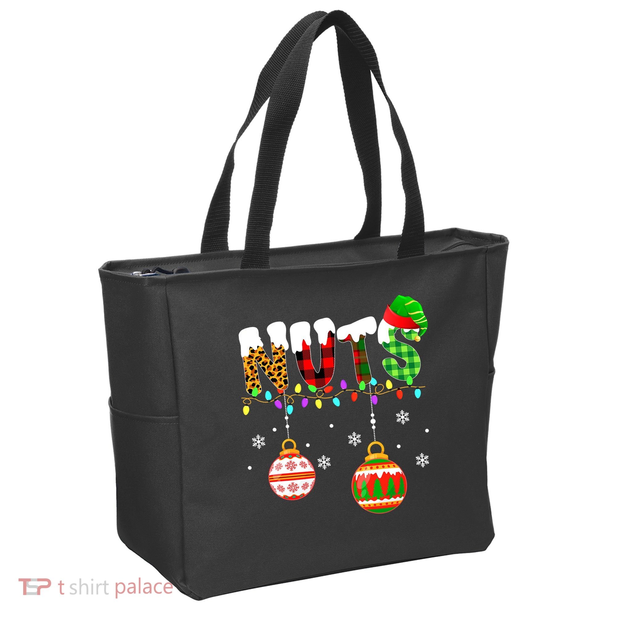 Funny Chest Nuts Couples Christmas Chestnuts Adult Matching Tote Bag