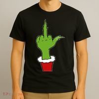 Funny Christmas Naughty Elf Adult Humor Anti Christmas T-Shirt thumb 3