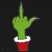 Funny Christmas Naughty Elf Adult Humor Anti Christmas T-Shirt thumb 7