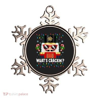 Funny Christmas Nutcracker Whats Crackin Ornament