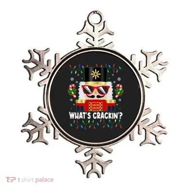 Funny Christmas Nutcracker Whats Crackin Ornament