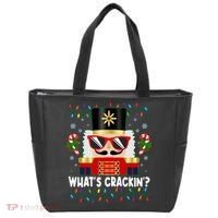 Funny Christmas Nutcracker Whats Crackin Tote Bag thumb 0