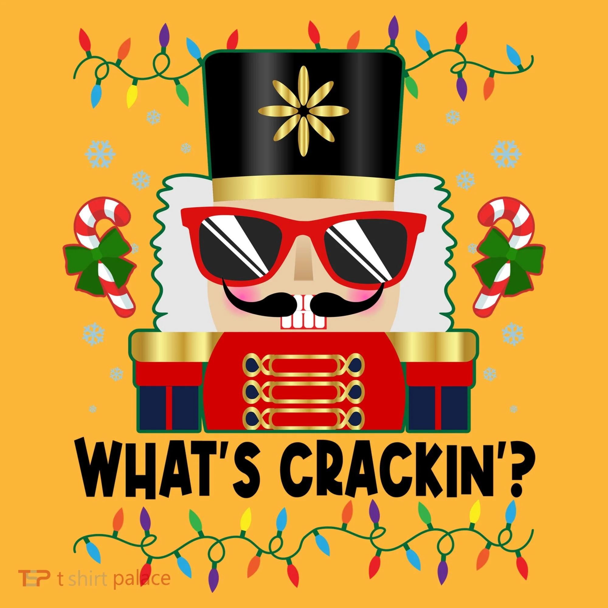 Funny Christmas Nutcracker Whats Crackin Baby Bodysuit
