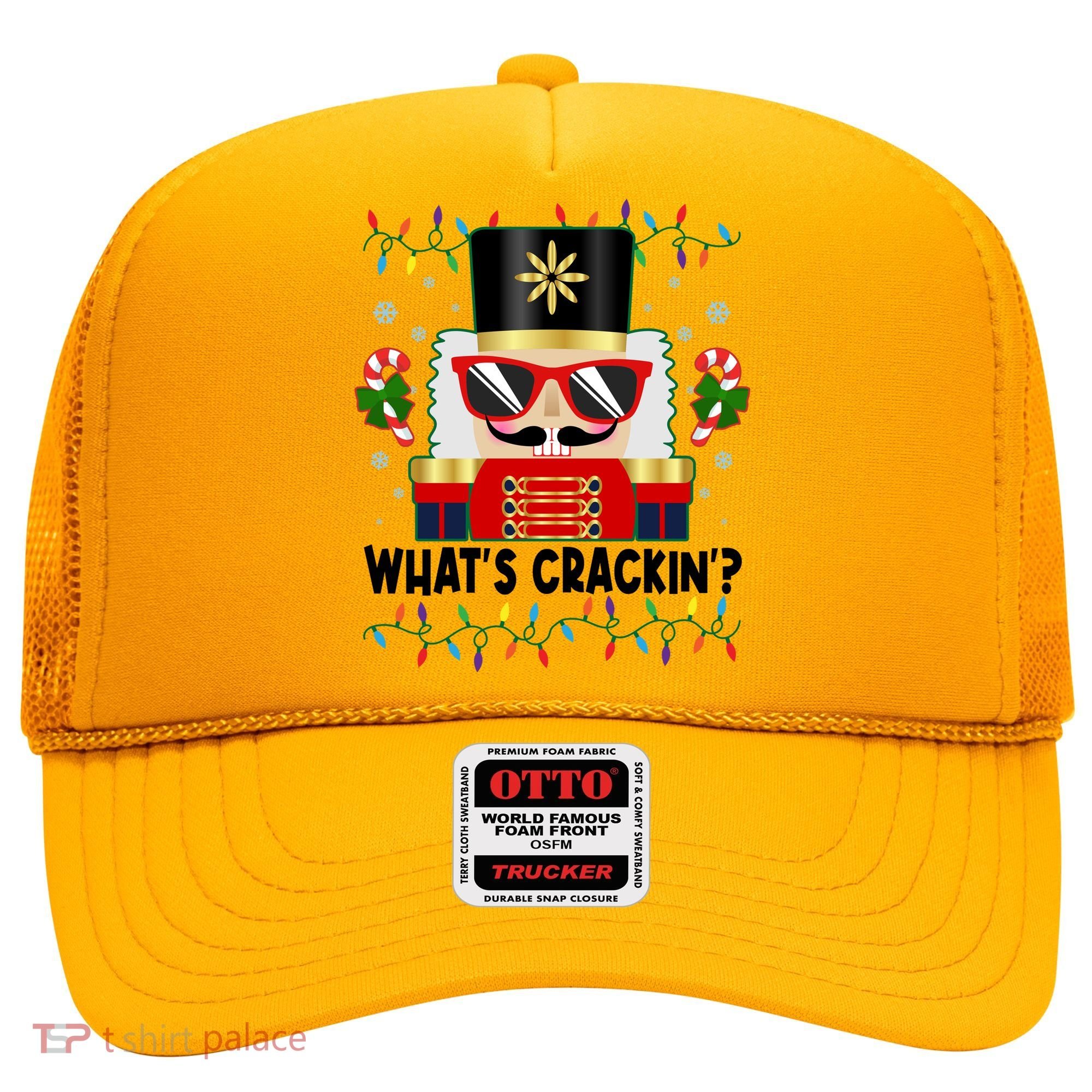 Funny Christmas Nutcracker Whats Crackin Hat