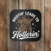 Funny Cowboy Owl Hootin Leads To Hollerin Coaster thumb 0