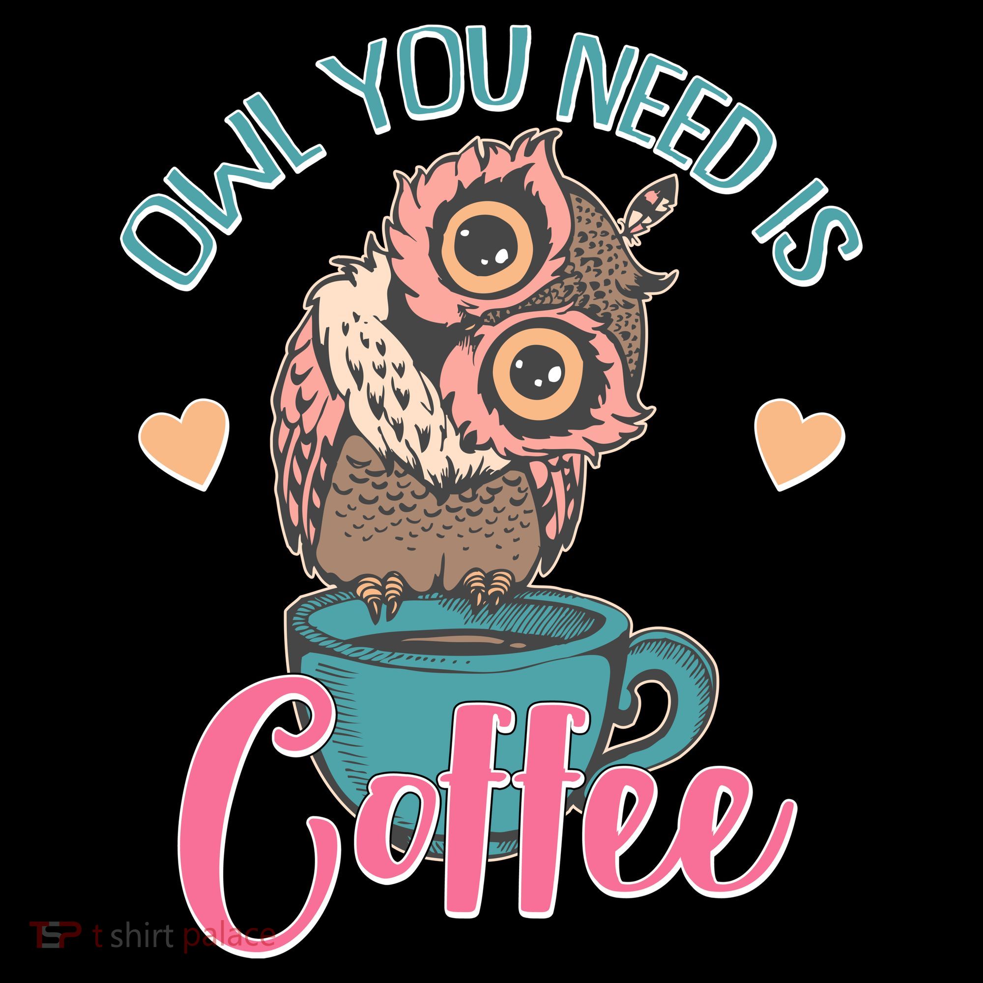 Funny Cute Owl You Need Is Coffee Ornament