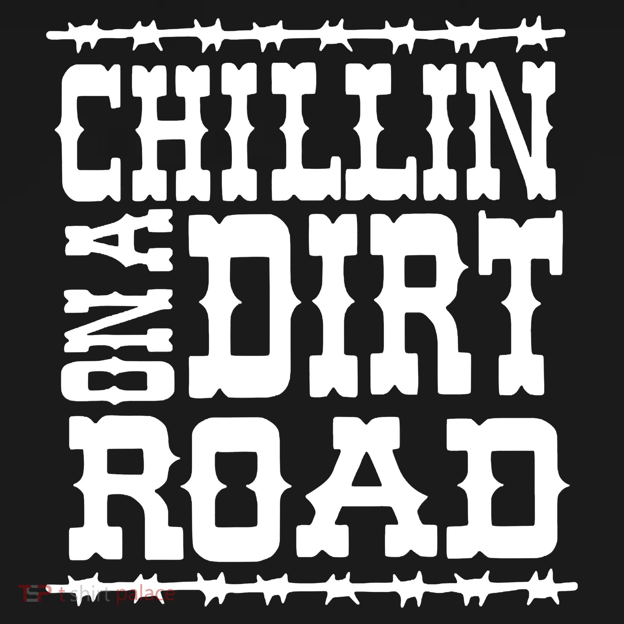 Funny Chillin On A Dirt Road Country Music Women's Hoodie